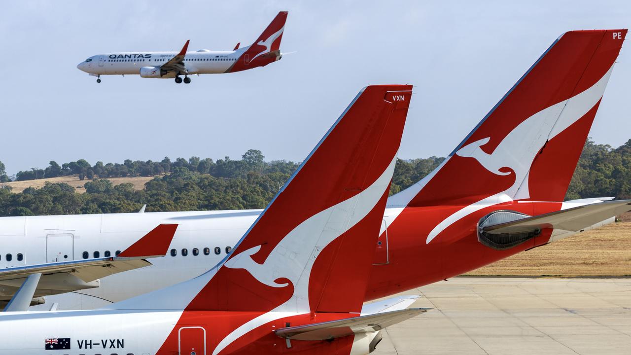 The Qantas Neighbour Free program is now available on selected domestic flights. Picture: NCA NewsWire / David Geraghty