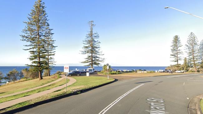 The area where the teen was attacked in Port Macquarie. Picture: Supplied