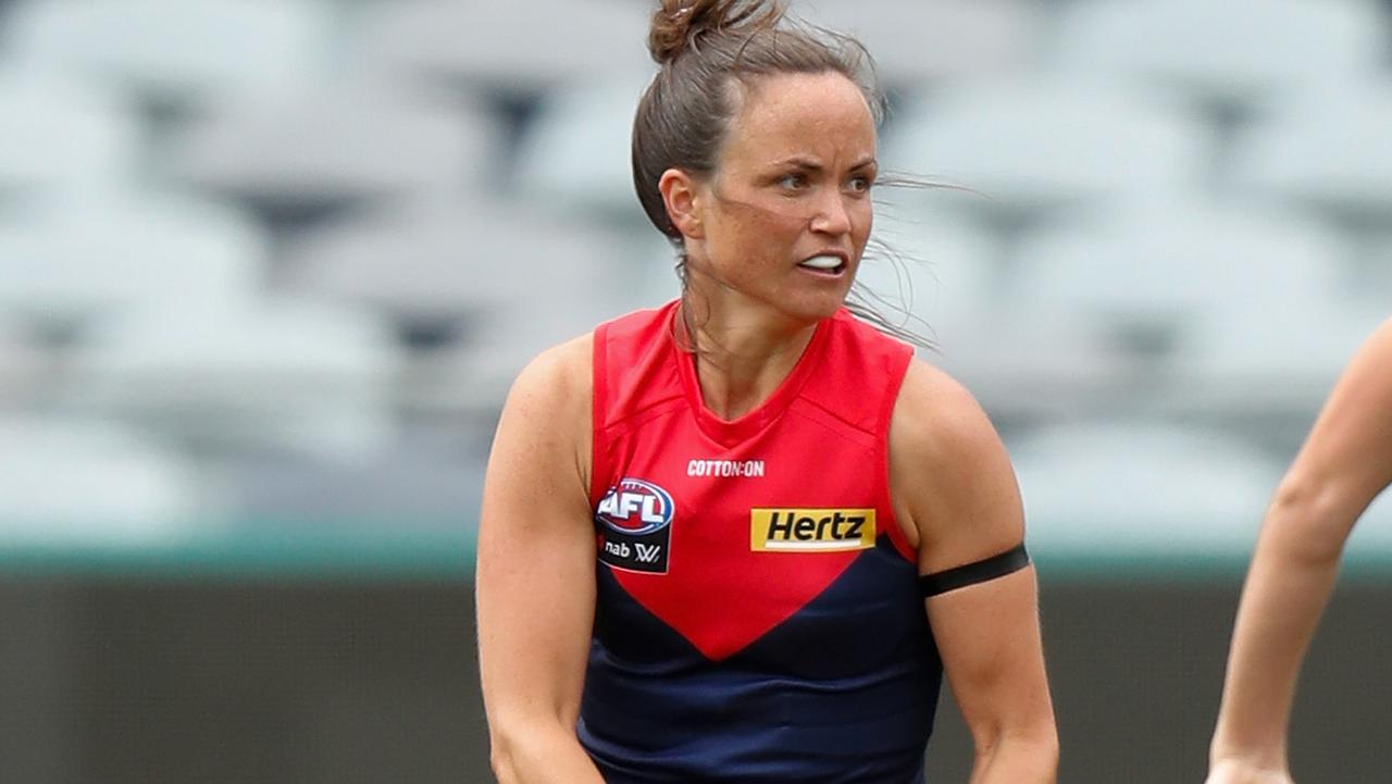 And she’s a top player too. Photo by Michael Willson/AFL Photos via Getty Images