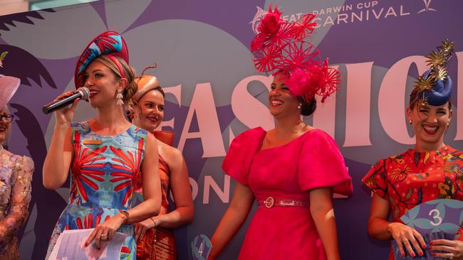 2024 Darwin Cup Carnival Fashions on Field. Picture: Pema Tamang Pakhrin