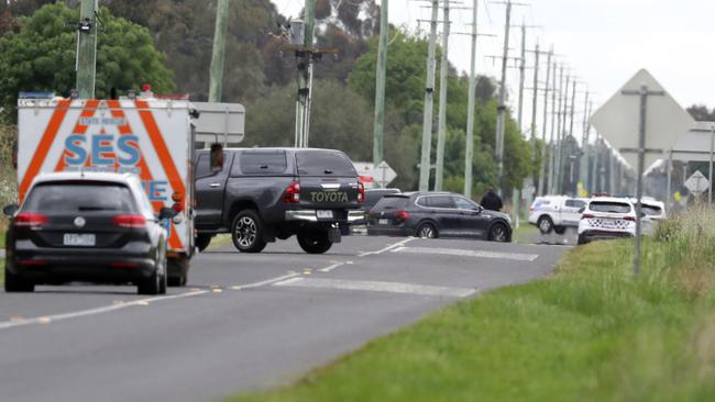 Police say the hunt for Turvey was the biggest interstate manhunt since 2015. Picture: David Crosling