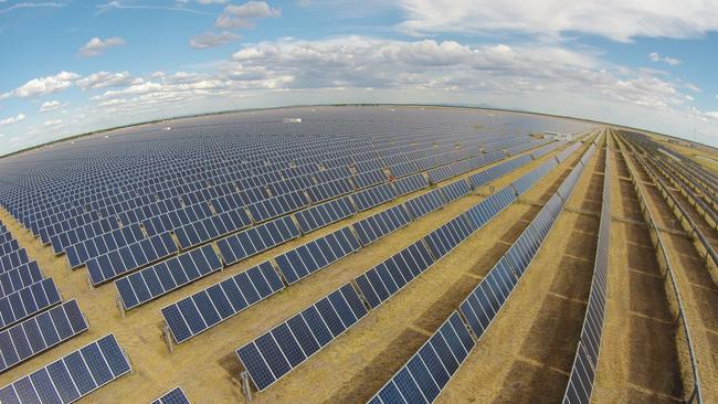 The 56 megawatt Moree Solar Farm.