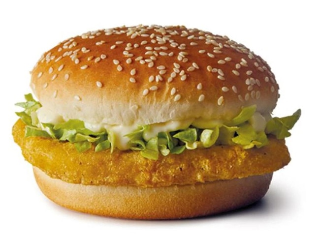 For one day only, McDonald’s is practically giving away its beloved McChicken burgers for free, selling them for just $1. Picture: Supplied