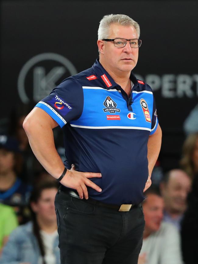 Melbourne United coach and former SIngapore assistant Dean Vickerman believes the Slingers can succeed in today’s NBL. Picture: Getty Images