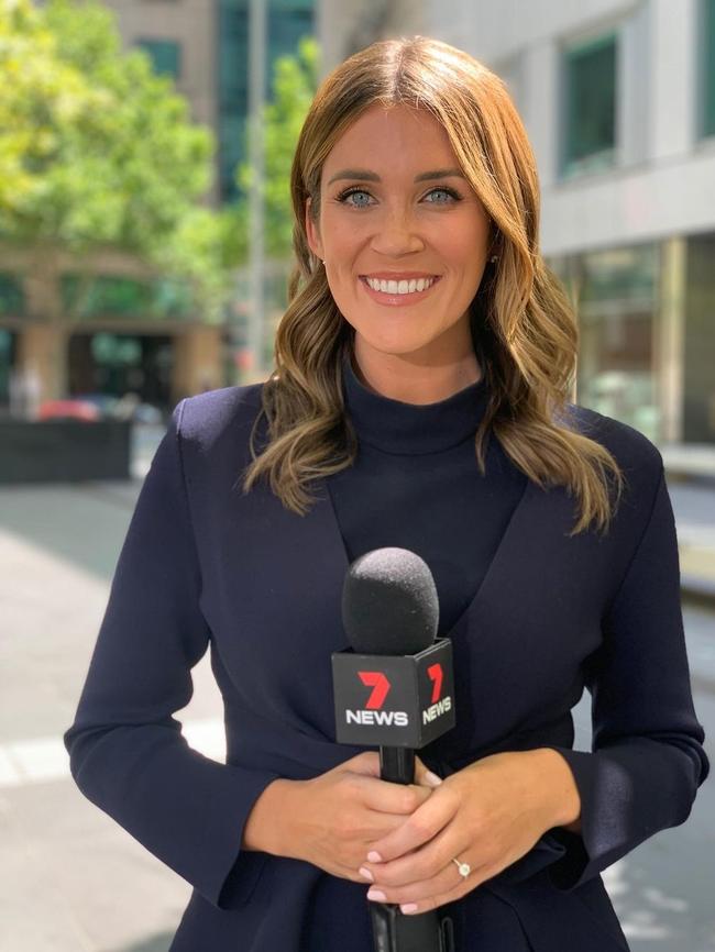 Former Channel 10 journalist Georgia Love is now a 7News reporter.