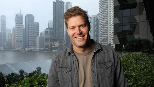 Dr Chris Brown in Brisbane for his new renovation show Dream Home. Picture: Liam Kidston