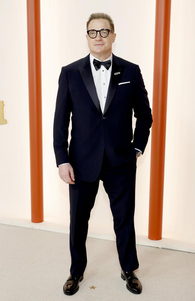 Best Actor winner Brendan Fraser attends the 95th Annual Academy Awards. Picture: Getty Images