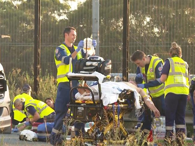 Six people have been hospitalised. Picture: Picture: TNV