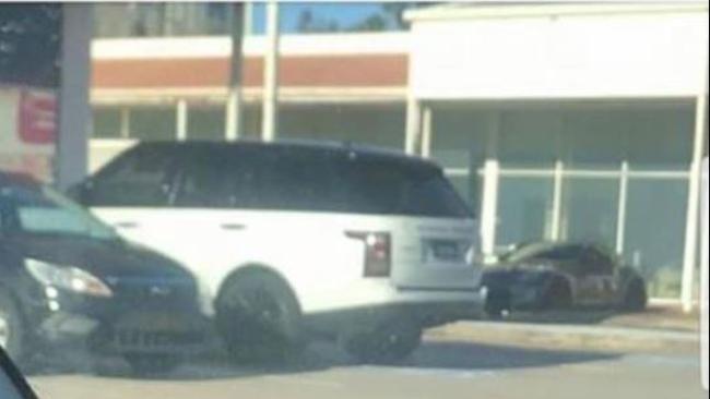 Ashy Bines parked her white Range Rover in a disabled parking spot outside her Gold Coast gym.