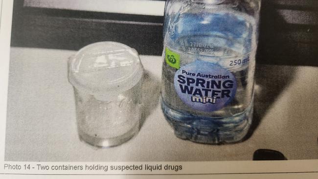 Drugs seized from Benjamin Cairns in May 2021, police raid. Photo: Courts SA