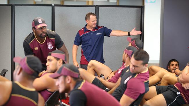 The drama is Walters first test as Queensland coach.