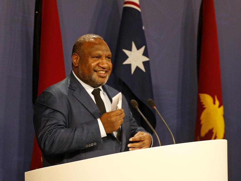 Papua New Guinea PM James Marape has high expectations for the new franchise. Picture: NewsWire/John Appleyard