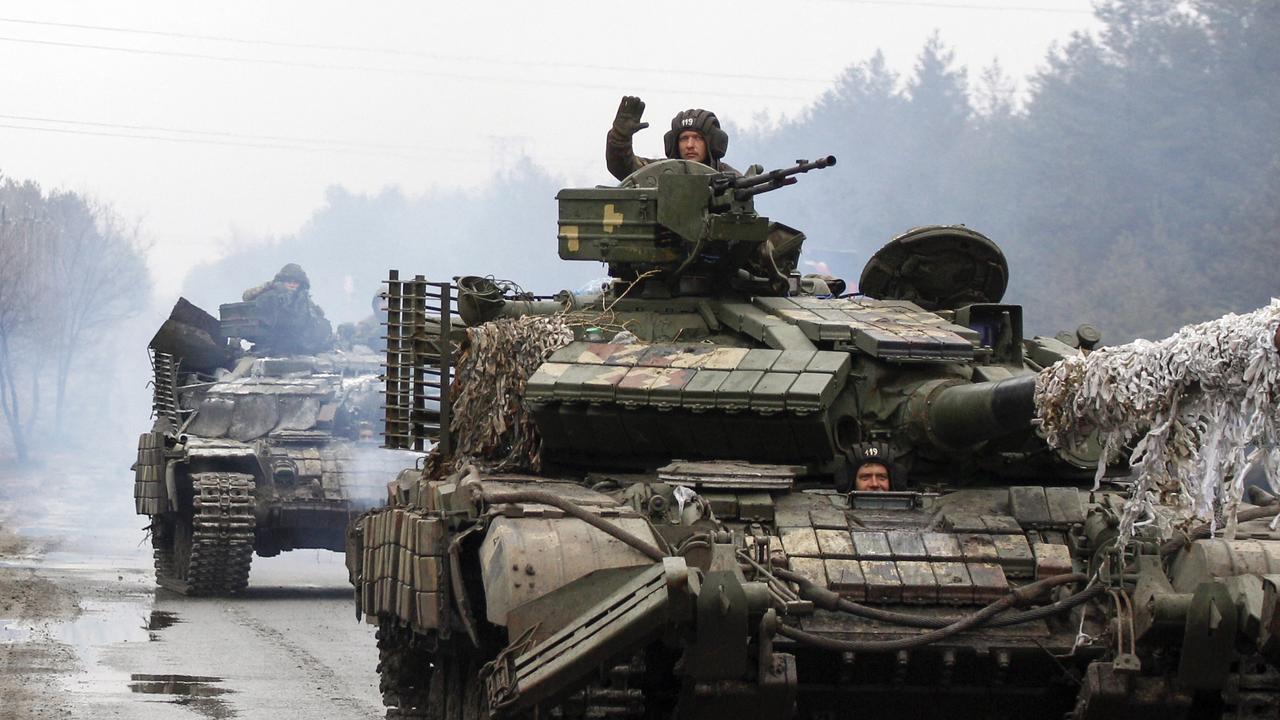 The world watches on as Ukrainians fight to protect their country and people as they are invaded by Russia. Picture: Anatolii Stepanov / AFP