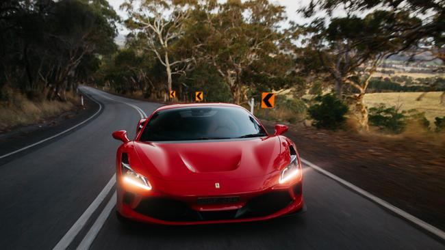 The luxury driving tours take a 200km-plus route weaving our way around picturesque Adelaide Hills towns. Picture: Erik Rosenberg / Prancing Horse