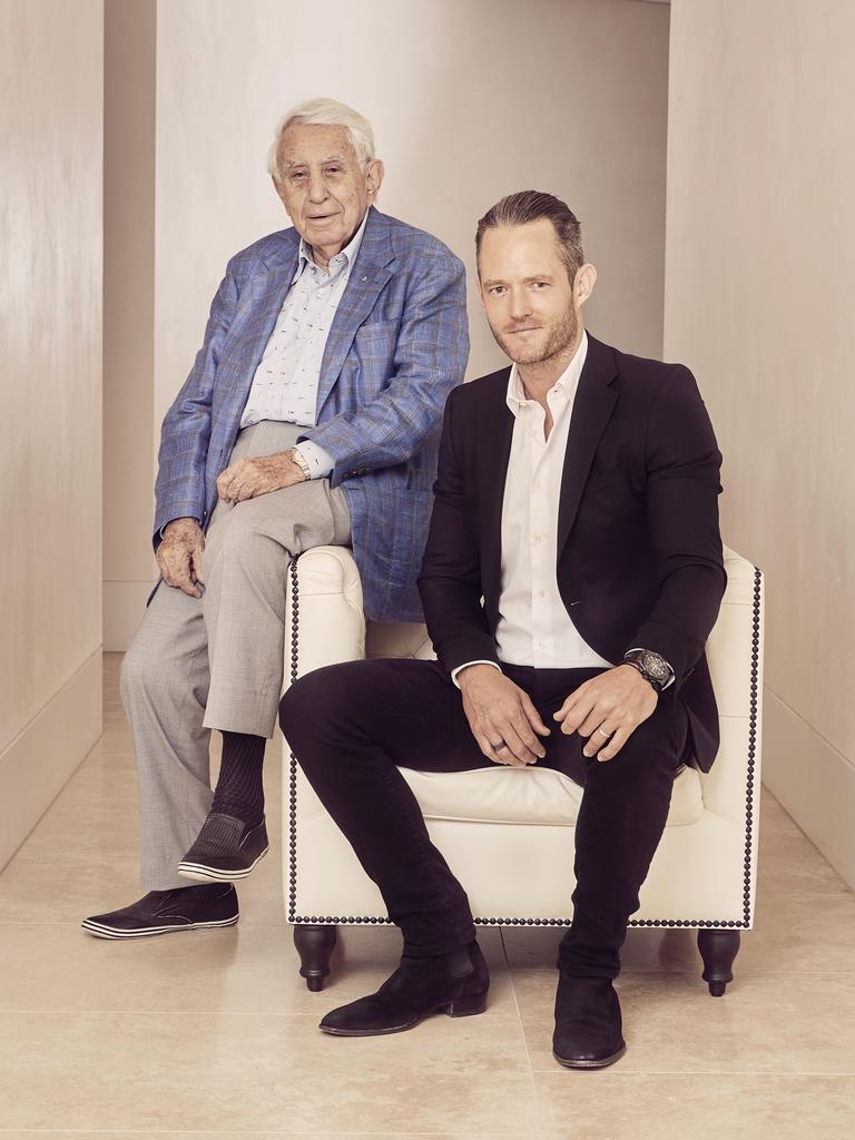 Harry Triguboff and Tim Gurner. Picture: The Rich List/Nic Walker