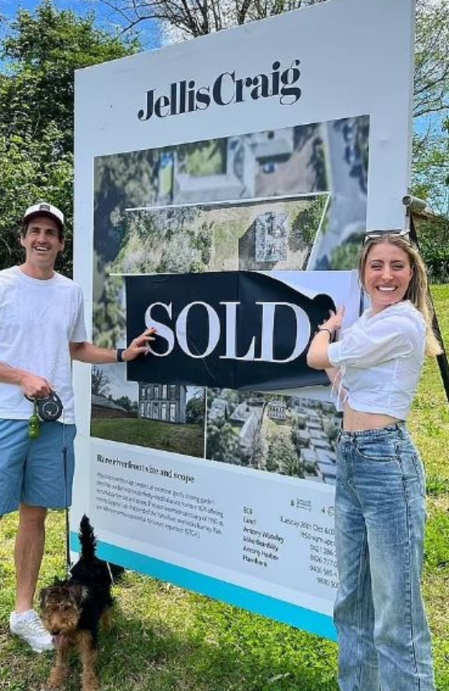 The couple bought the home for $8.5 million. Picture: Instagram