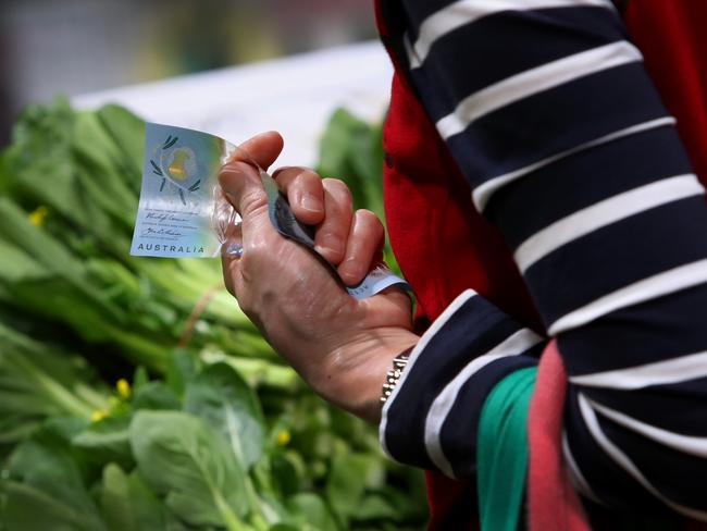 Many are turning to fresh product markets to buy cheap fruit and veggies. Picture: Lisa Maree Williams/Getty Images