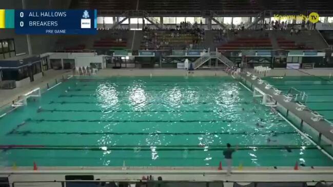 Replay: AHS Blue v SNB Breakers (12&U girls gold) - Australian Youth Water Polo Championships Day 6