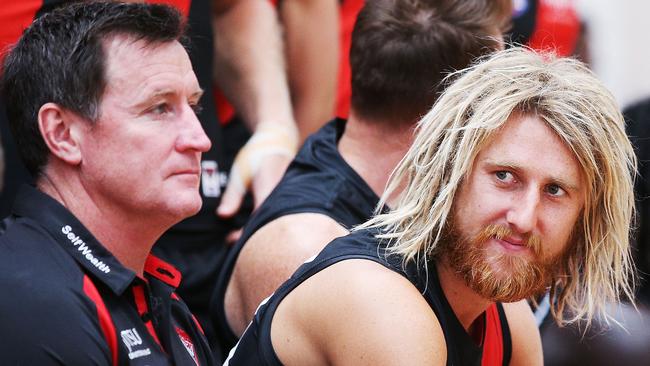 Dyson Heppell will again lead Essendon. Picture: Getty Images