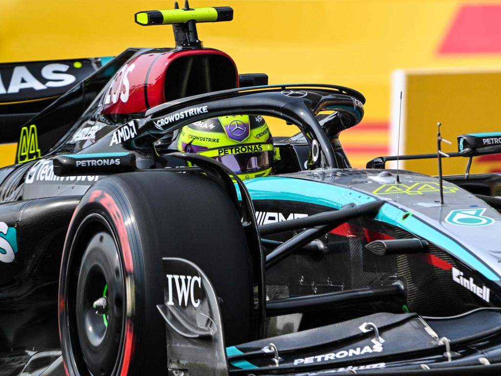 Mercedes' British driver Lewis Hamilton. Picture: AFP