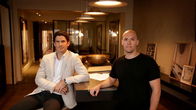 Luke McKie and Rick Gronowhave teamed up with James Packer in a planned eight-storey development.