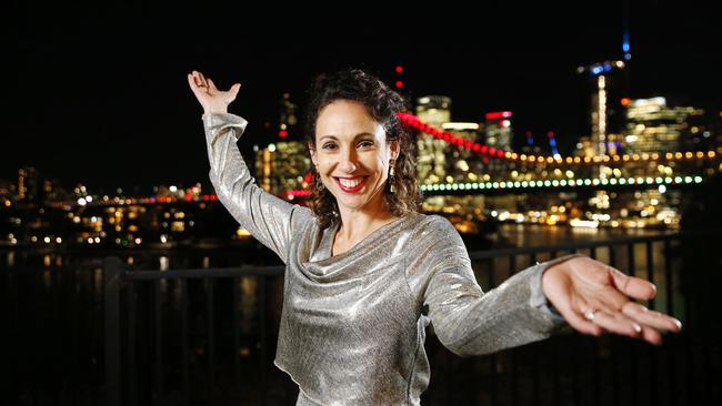 Brisbane Festival Artistic Director Louise Bezzina pictured at Wilson Outlook Reserve, ahead of Riverfire which is back as part of the 2021 Brisbane Festival. Picture: Josh Woning