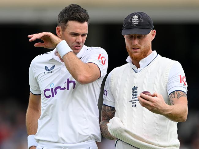 Under the leadership of Stokes at Test level, Anderson has been re-energised. Picture: Stu Forster/Getty Images