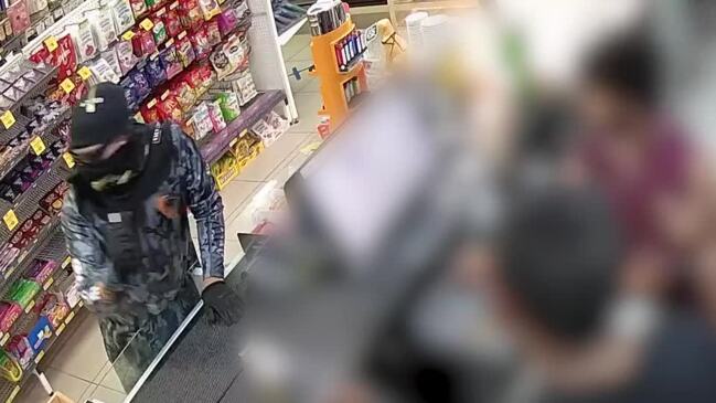 An armed robbery on Aerodrome Rd, Maroochydore