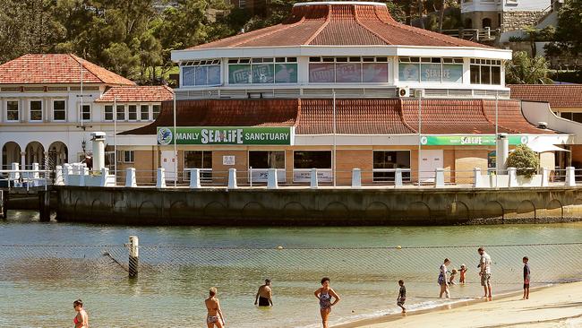 The future of the former Manly Sea Life Sanctuary on West Esplanade is still to be decided. Picture: Troy Snook