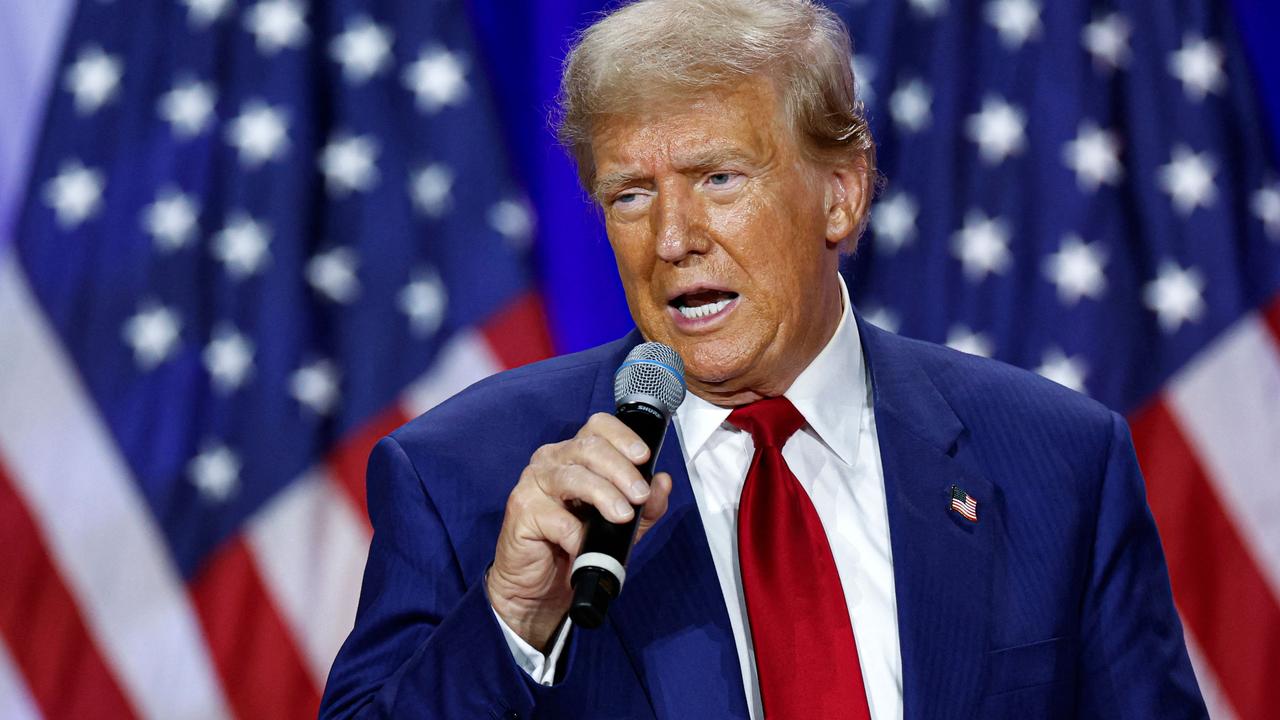 Republican presidential candidate Donald Trump at a town-hall meeting at La Crosse Center in La Crosse, Wisconsin, on August 29. Picture: Kamil Krzaczynski/AFP