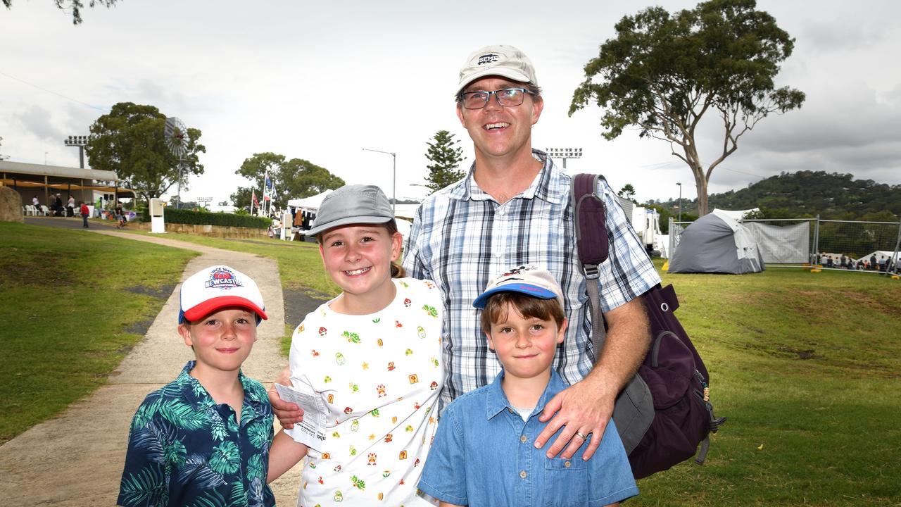 Hamish, Sophia, Charlie and Jules Lunn. Heritage Bank Toowoomba Royal Show. Saturday March 26, 2022