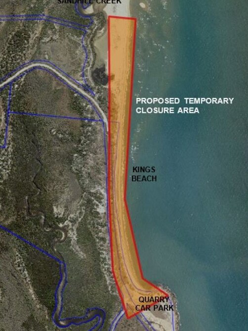 Council-managed sites in Bowen will be temporarily closed to the public at the request of Australian, American, New Zealand, Japanese, British, Canadian and the Republic of Korea Defence Forces. Picture: Supplied.