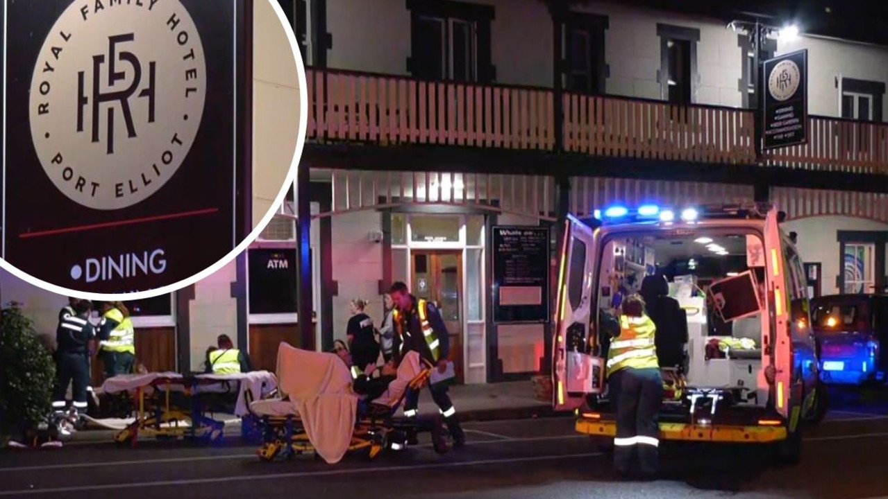 ‘Clearly an altercation’: Man fighting for life after car ploughs into group outside pub