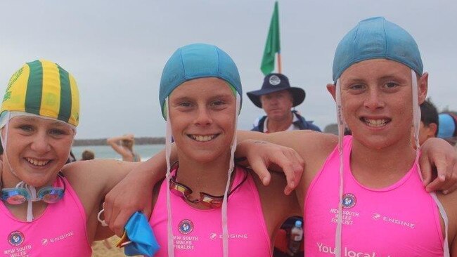 Jake and Mitchell Morris are regular competitors at surf life saving events.