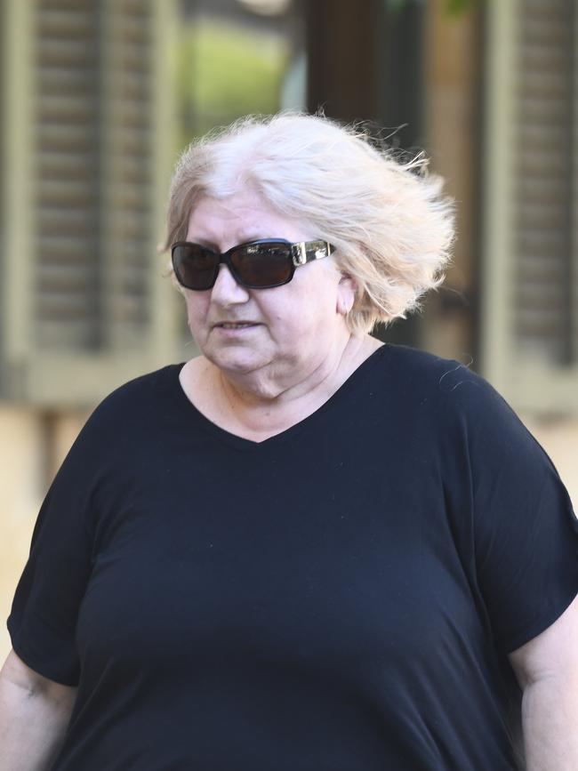 Annie Smith’s carer Rosemary Maione pictured at the Adelaide Magistrates Court. Picture: NCA NewsWire / Naomi Jellicoe