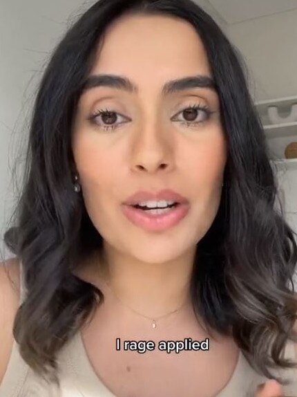 Sanjna Pathania scored a $50,000 salary increase after ‘rage applying’ for other jobs. Picture: @successbysanjna/TikTok