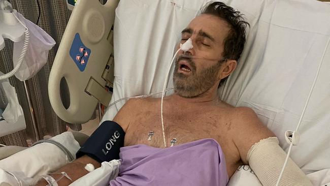 Mark Briggs is in the Rockhampton Hospital but is going to be airlifted in the next couple of days to the Royal Brisbane and Women’s Hospital for a PET scan.