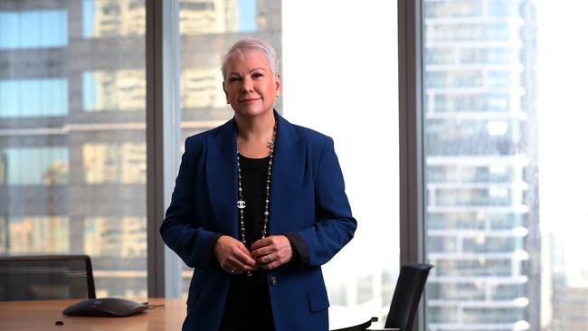 Bank of Queensland’s head of retail Lyn McGrath. Picture: Jane Dempster/The Australian.