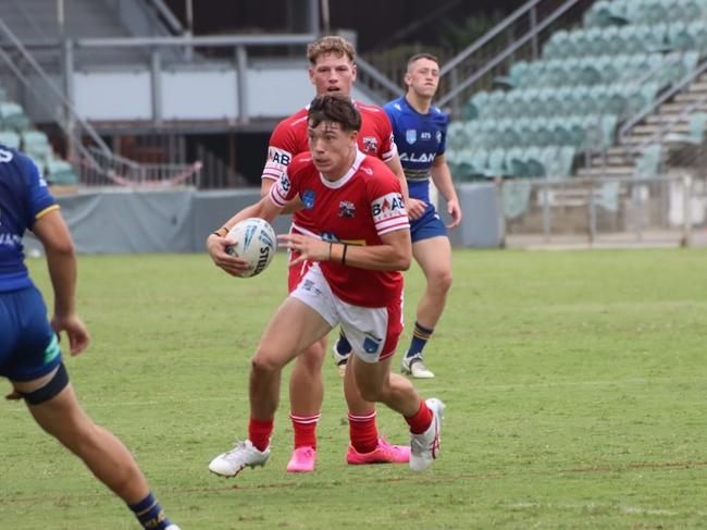 Aaymon Fitzgibbon of the Illawarra Steelers SG Ball side. Picture: Allan Barry (must credit)