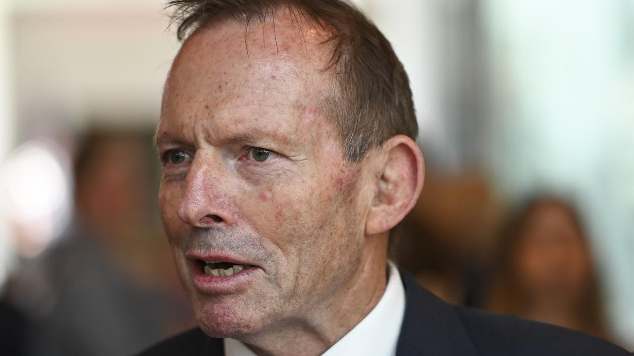 Former prime minister Tony Abbott has been accused of misrepresenting facts and misquoting historical figures in his campaign against the voice. Picture: NCA NewsWire/ Martin Ollman