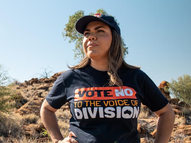 WARNING. WEEKEND TELEGRAPHS SPECIAL.  MUST TALK WITH PIC ED JEFF DARMANIN BEFORE PUBLISHING.     Senator Jacinta Nampijinpa Price and Warlpiri community members in Alice Springs today.  Picture Pin Rada