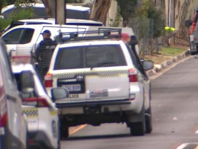 A major police operation at Para Hills West has sent several streets into lockdown. Picture: 7NEWS