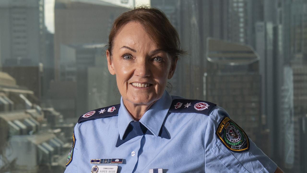 Karen Webb’s last day on the job as NSW’s top cop today