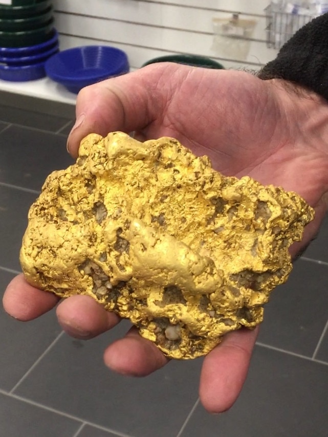 The nugget was found on the outskirts of Ballarat.