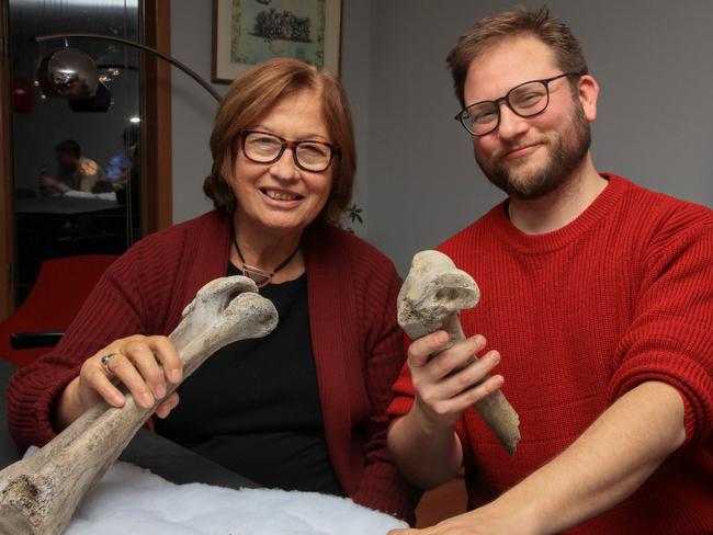 Dr Pat Wright and Dr James Hansford. Picture: Zoological Society of London