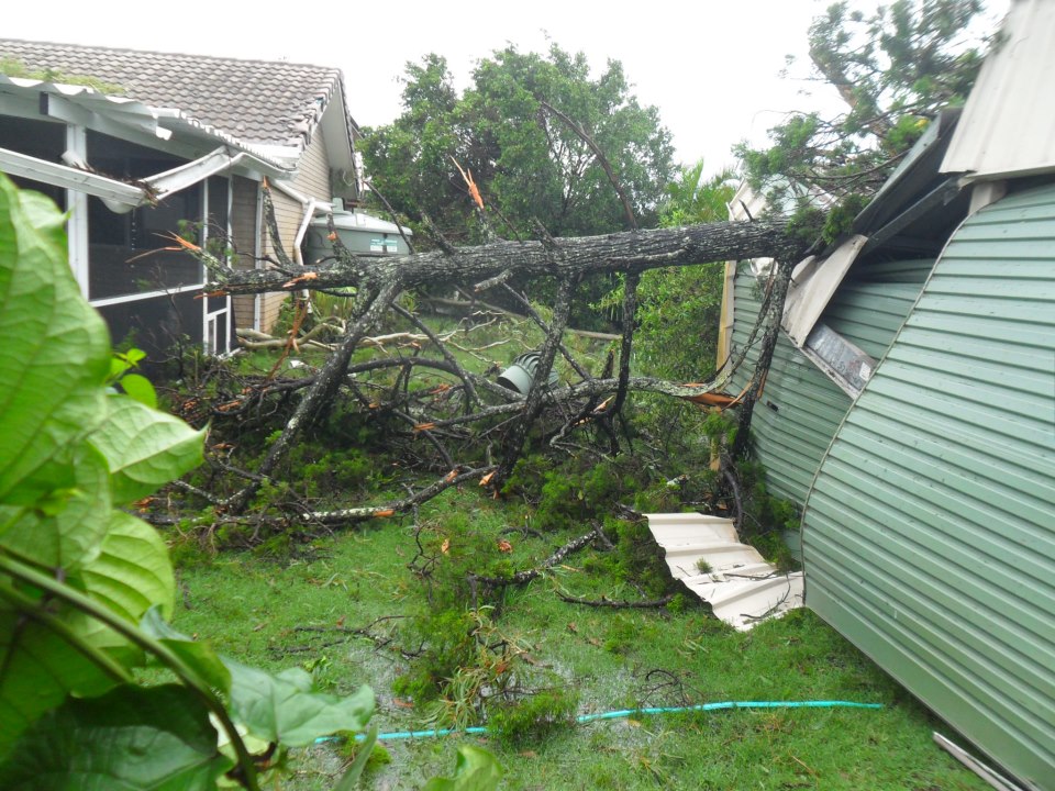 Toogoom devastation on the Fraser Coast. Photo by Elaine Howard. Picture: Contributed