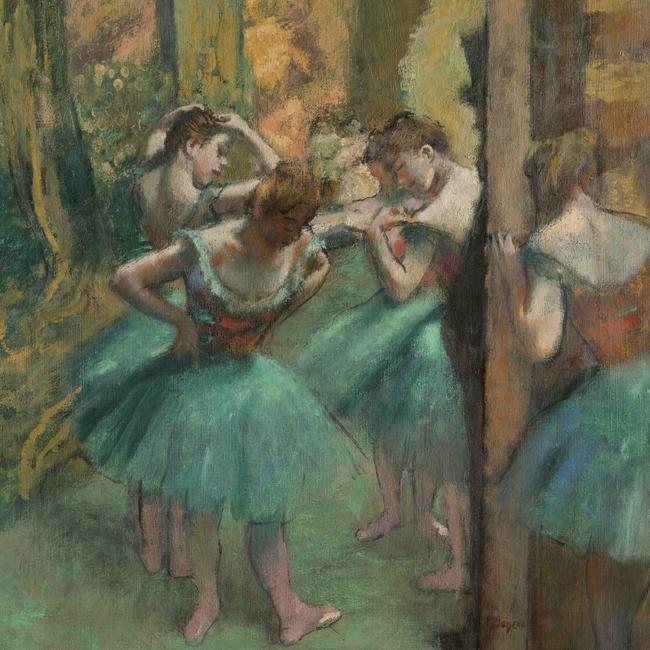 Dancers, Pink and Green by Degas, part of the Havemeyer collection, can be seen at Queensland Art Gallery &amp; Gallery of Modern Art until October 17. Photography: Juan Trujillo