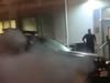 Search for driver of burnouts TikTok video outside cop shop