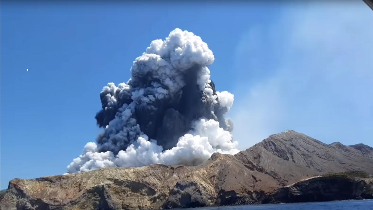 The White Island volcano eruption has claimed 21 lives. Picture: YouTube/Allessandro Kauffmann