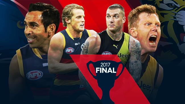 Your ultimate guide to the 2017 AFL Grand Final between Adelaide and Richmond.